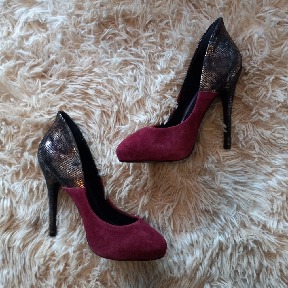 Aldo gorgeous leather heels